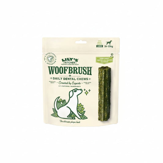 Lily's Kitchen Woofbrush Dental Dog Chews Bulk Pack - LARGE - SNH Packing