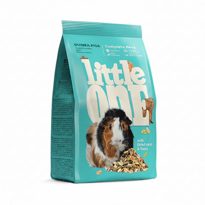 LITTLE ONE FOOD FOR GUINEA PIGS - 900GRM