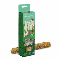 Little One Green Valley Fully edible grain free stick for small mammals with herbs and flowers 1x160g - SNH Packing
