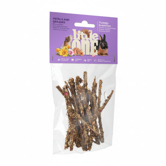 Little One snack Yummy branches with petals and grasses 35g - SNH Packing