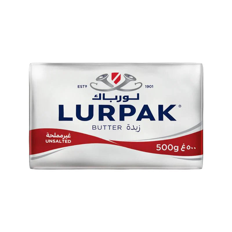 Lurpak Unsalted Butter Premium Dairy Butter 500g