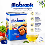 Mabrook Vegetable Cooking Oil 17L Refined Oil for Cooking - SNH Packing