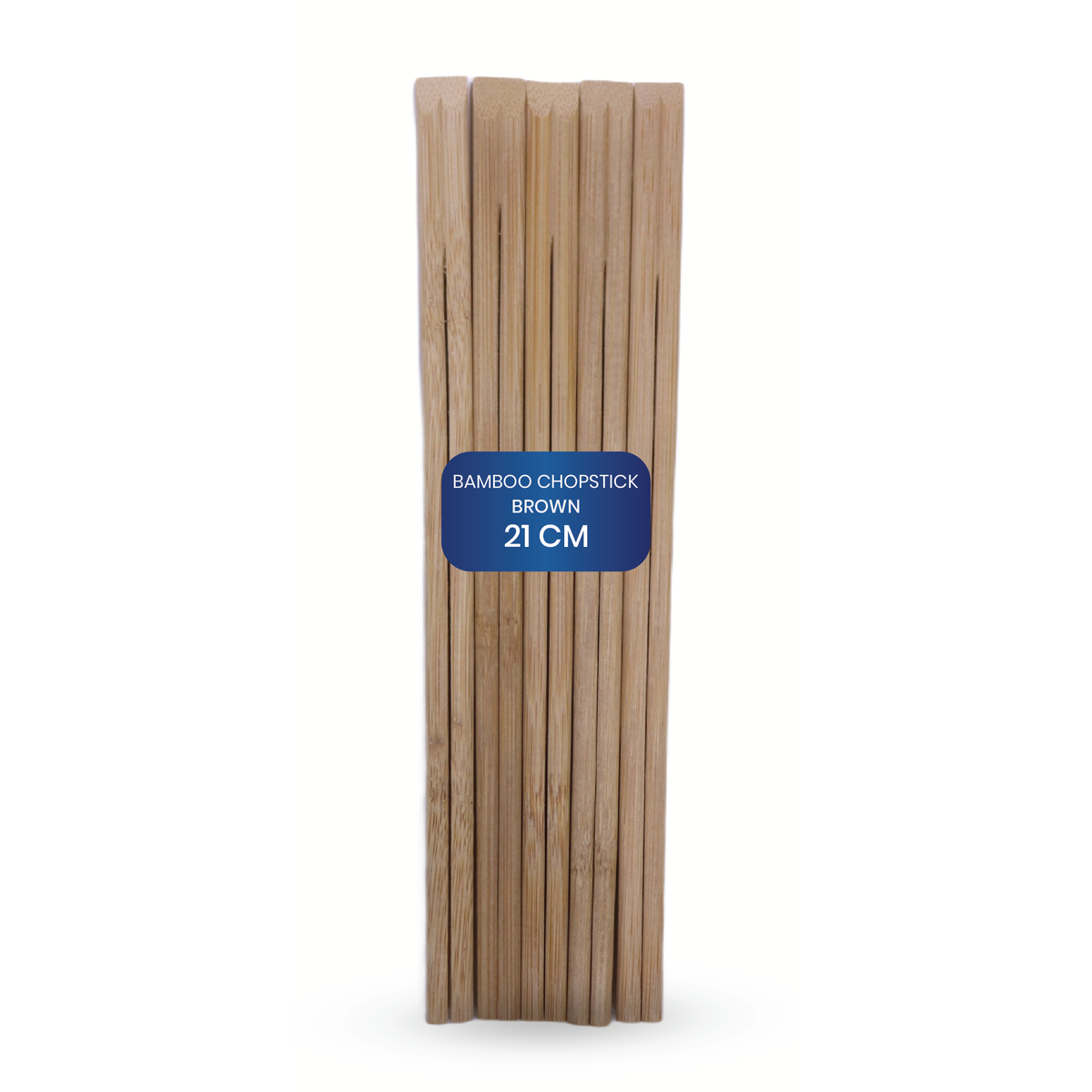 Bamboo Chopsticks – 21cm Brown | 20x100PCS | Eco-Friendly Disposable Sticks
