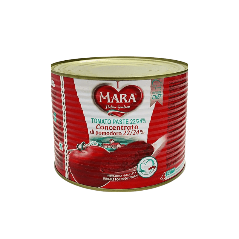 Mara Italian Tomato Paste 6 x 2.2kg Cans - SNH Packing