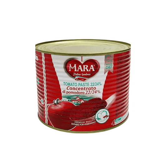 Mara Italian Tomato Paste 6 x 2.2kg Cans - SNH Packing