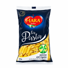 Mara Penne Ziti Rigate Pasta 500g Italian Durum Wheat Pasta - SNH Packing