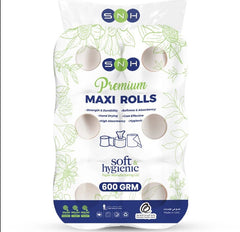 Maxi Roll Deluxe Embossed 2 Ply 600G to 900G - SNH Packing