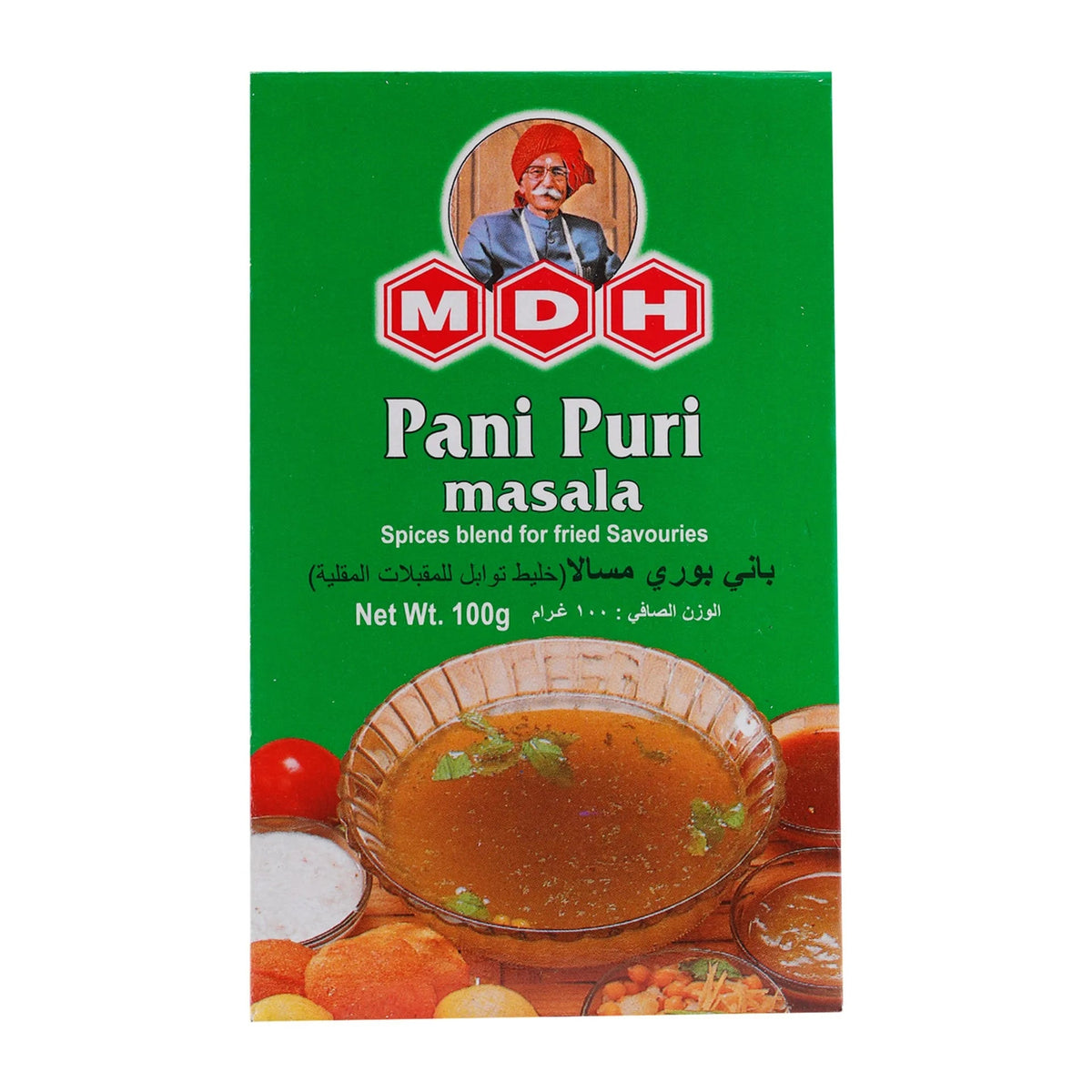 MDH Pani Puri Masala 100g Authentic Indian Street Food Spice Mix - SNH Packing