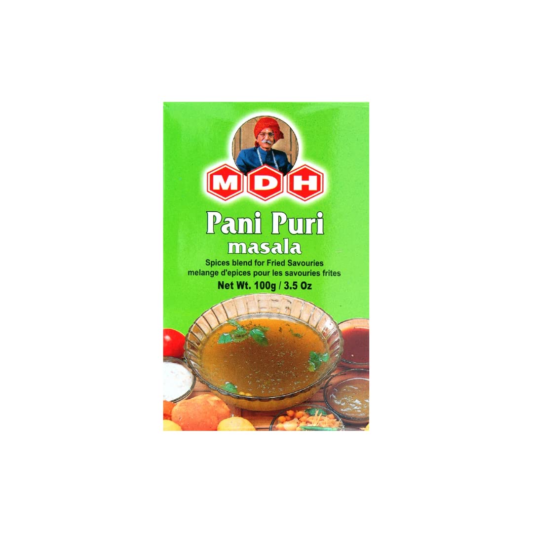 MDH Panipuri Masala 100g Bulk Authentic Spice Mix x 6 - SNH Packing
