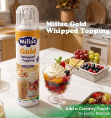Millac Gold Whipped Topping Cream Spray - 500G - SNH Packing