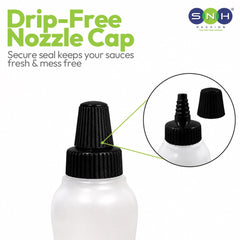 Mini Squeeze Bottles HDPE 30ML with Twist Cap - SNH Packing