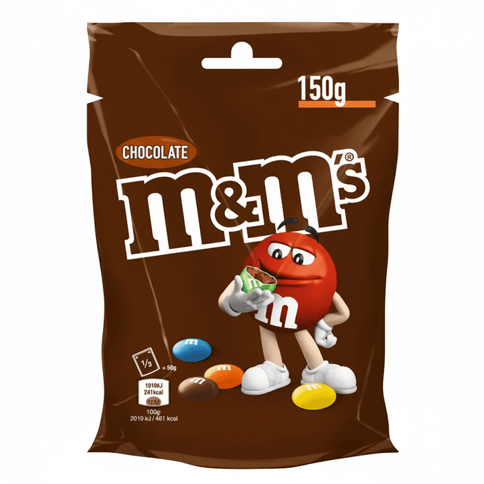 M&M PLAIN (NEW) 30 PKTS X 150 GRAMS  ARABIC