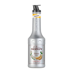 Monin Banana Fruit Mix Puree 50 Percent Banana Puree 1L