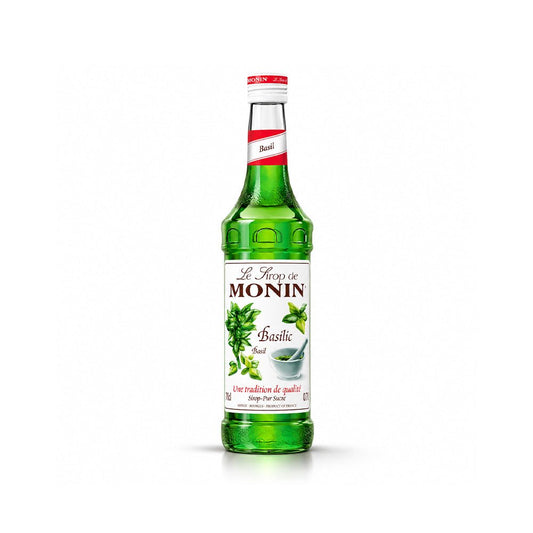 Monin Basil Syrup 700ML for Mocktails and Lemonades - SNH Packing