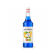 Monin Blue Lagoon Zesty Orange Syrup 1L Citrus Flavour Beverage Syrup - SNH Packing