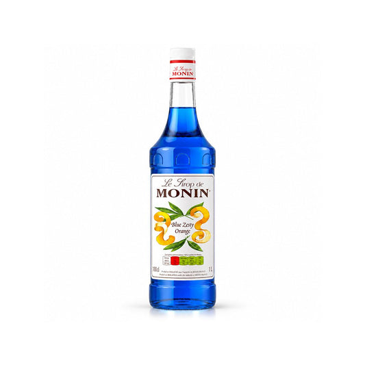 Monin Blue Lagoon Zesty Orange Syrup 1L Citrus Flavour Beverage Syrup - SNH Packing