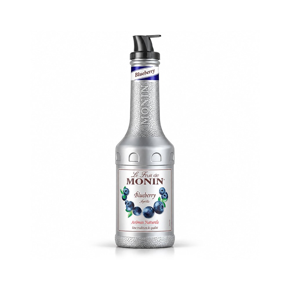 Monin Blueberry Fruit Mix Puree 1L for Drinks and Desserts - SNH Packing