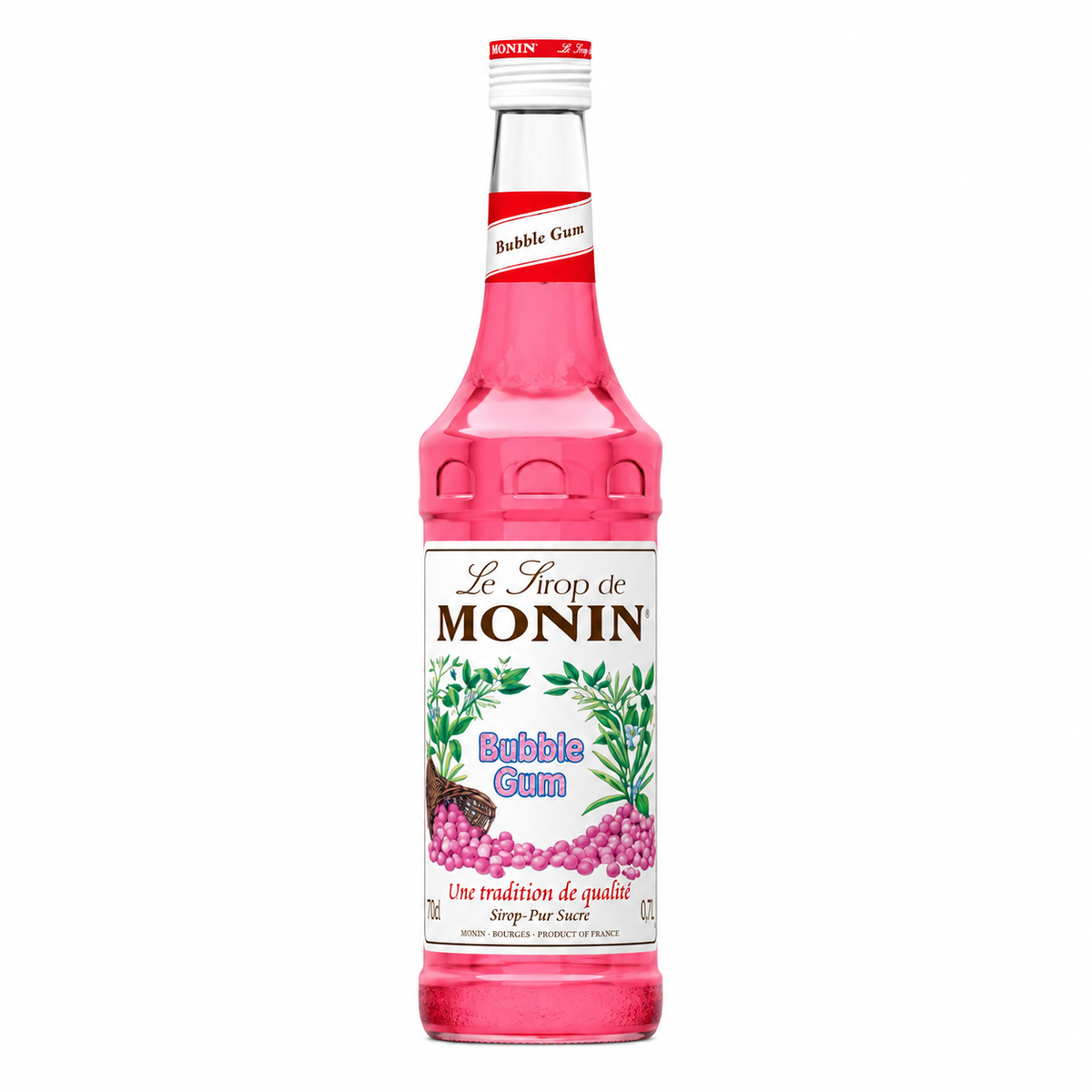 Monin Bubble Gum Syrup Sweet Fruity Flavour 700ml