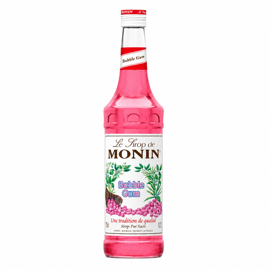 Monin Bubble Gum Syrup Sweet Fruity Flavour 700ml