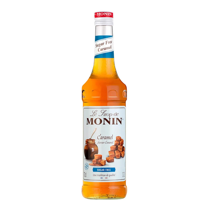 Monin Caramel Sugar Free Syrup 700ml Rich Caramel Flavour Beverage Syrup