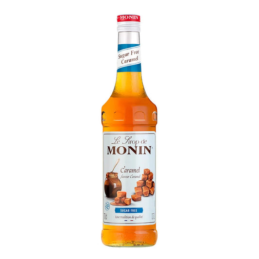 Monin Caramel Sugar Free Syrup Rich Flavour 700ml