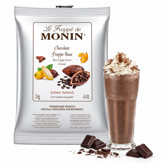 Monin Chocolate Frappe Powder Cocoa Beverage Mix 2KG