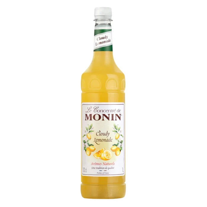Monin Cloudy Lemonade Syrup Citrus Flavour PET Bottle 1L