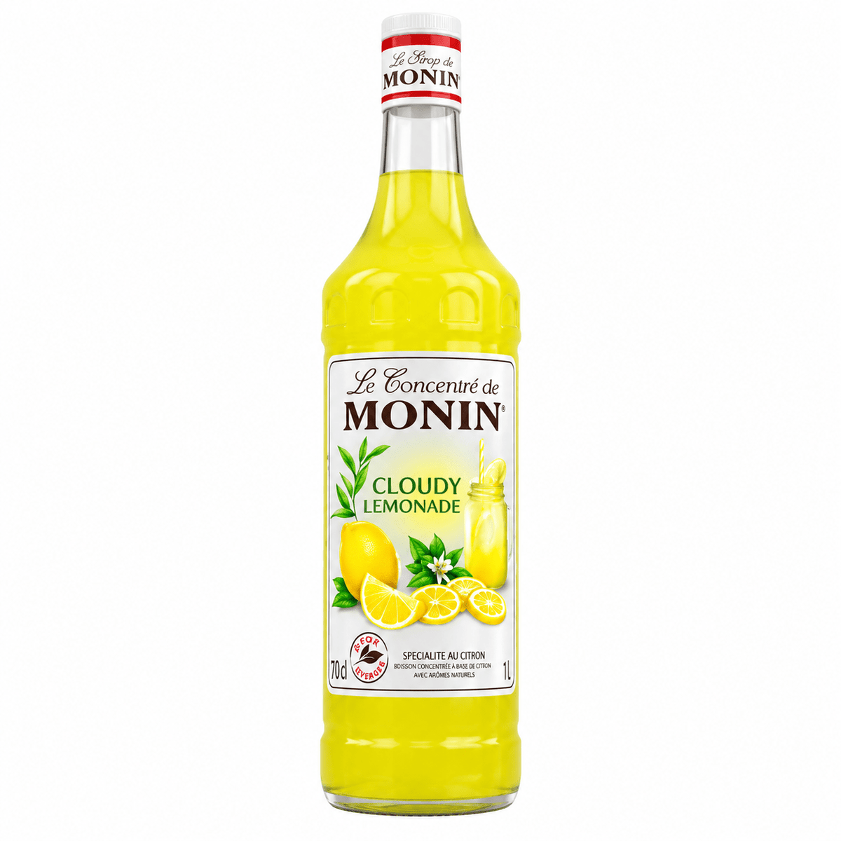 Monin Cloudy Lemonade Syrup 1L Premium Lemonade Base Syrup - SNH Packing