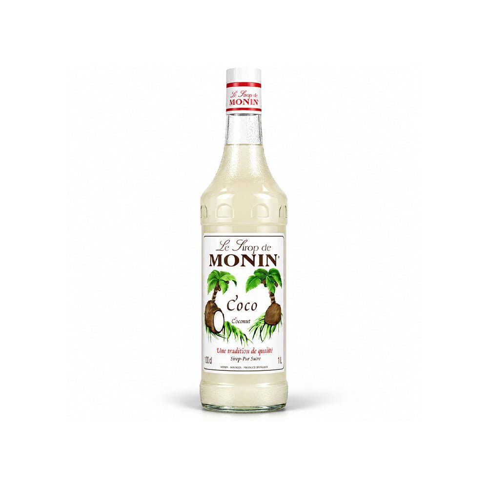 Monin Coconut Syrup 1L for Coffee Cocktails - SNH Packing