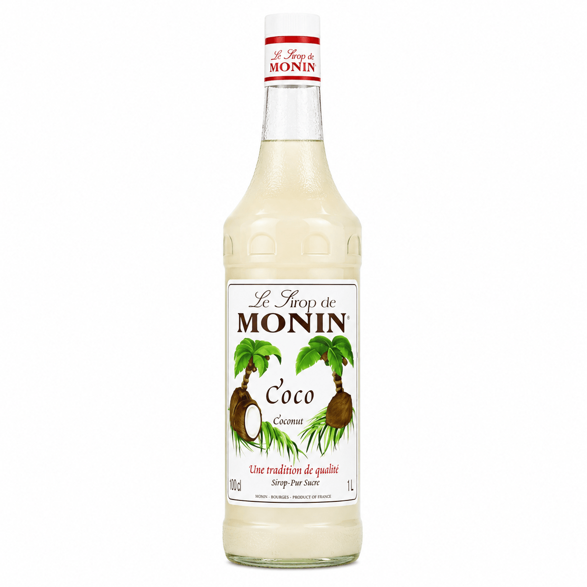 Monin Coconut Syrup 1L for Coffee Cocktails - SNH Packing