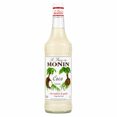 Monin Coconut Syrup 1L for Coffee Cocktails - SNH Packing