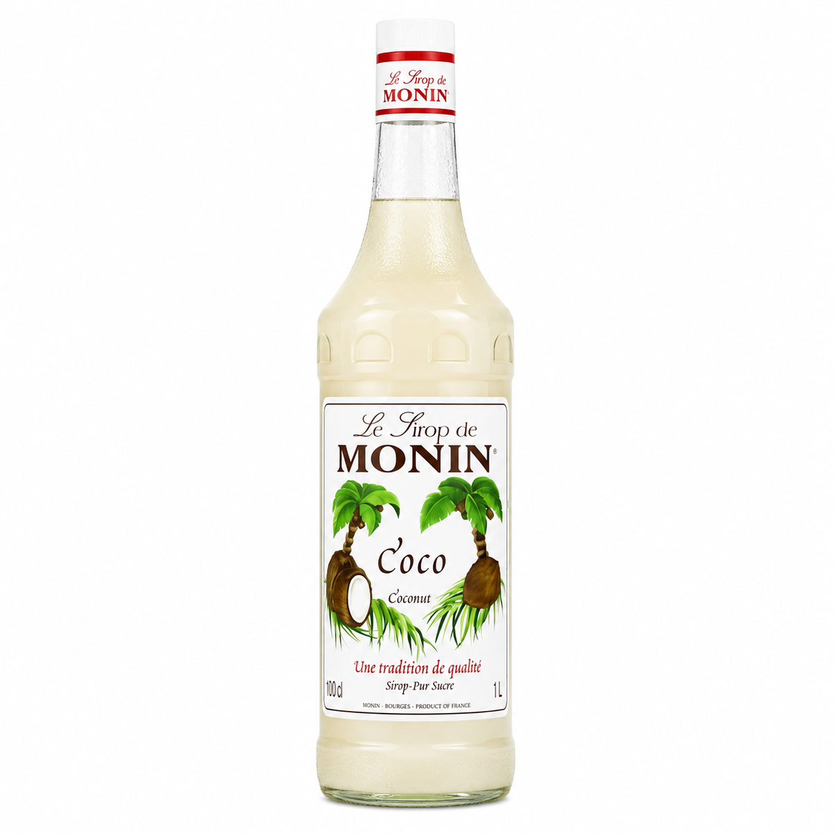 Monin Coconut Syrup Creamy Coconut Flavour 1L