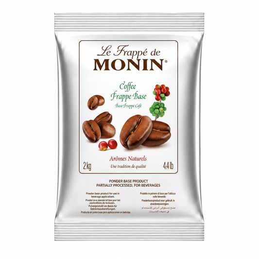 Monin Coffee Frappe Base Powder Creamy Iced Coffee 2KG