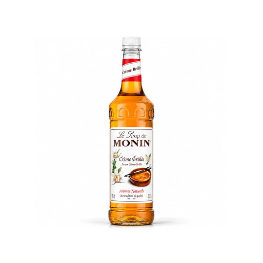 Monin Creme Brulee Syrup 700ML Premium Dessert Flavour Syrup - SNH Packing