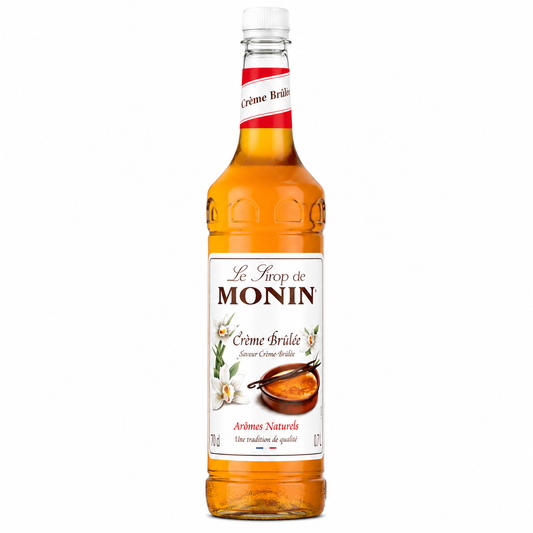Monin Creme Brulee Syrup Vanilla Caramel Flavour 700ML