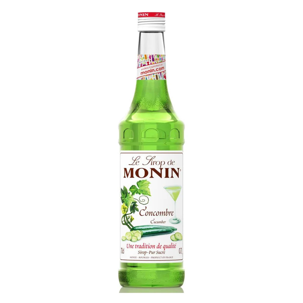 Monin Cucumber Syrup Juicy Cucumber Flavour 700ml
