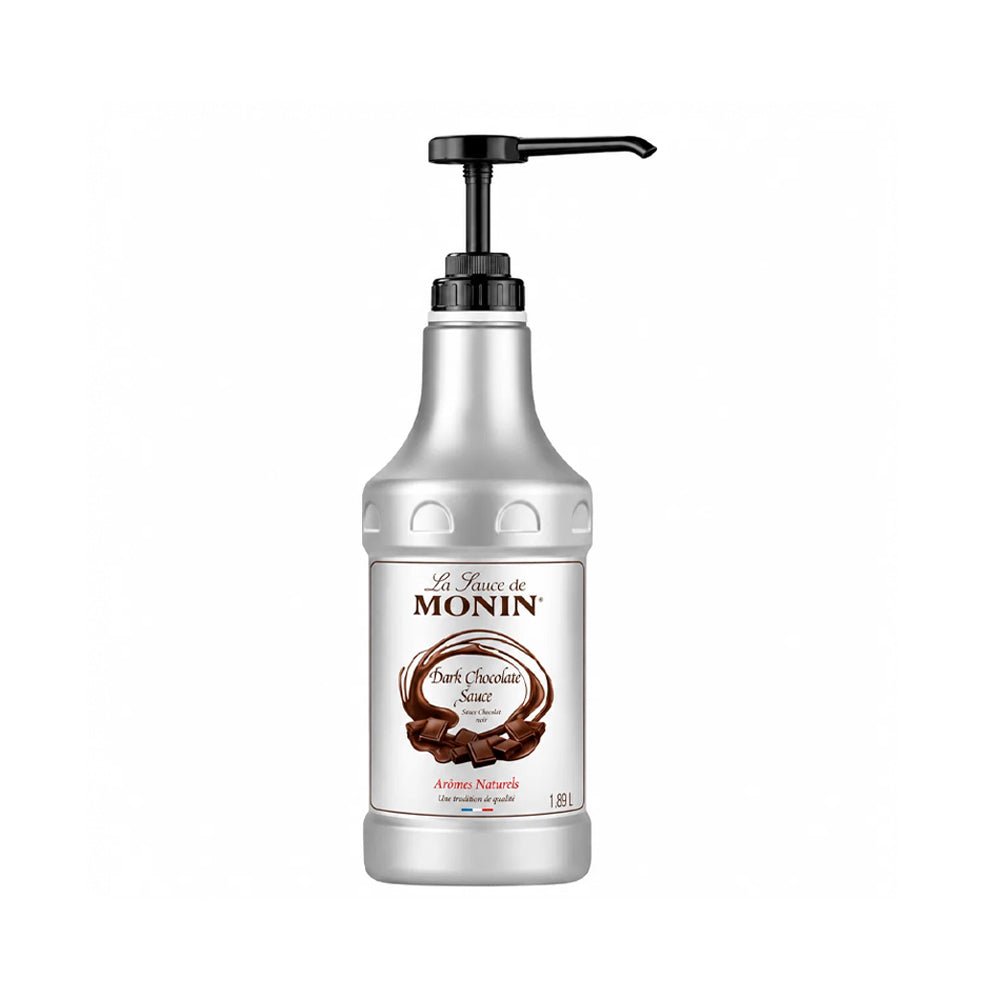 Monin Dark Chocolate Sauce 1.89L Rich Cocoa Flavour Dessert Sauce - SNH Packing
