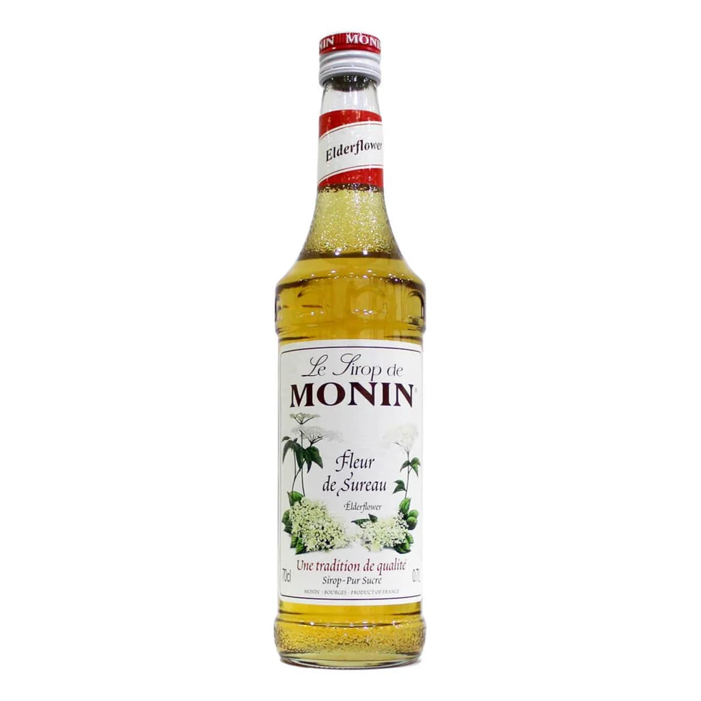 Monin Elderflower Syrup Sweet Floral Flavour 700ml