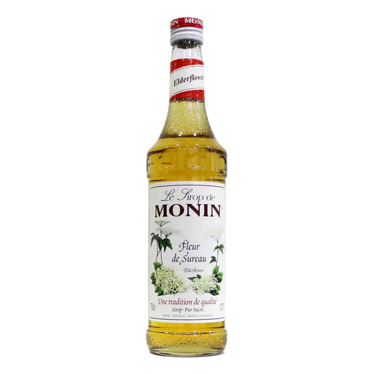 Monin Elderflower Syrup Sweet Floral Flavour 700ml