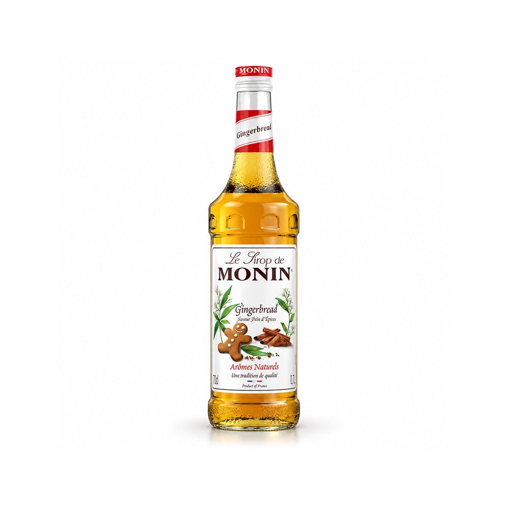 Monin Gingerbread Syrup 700ML Premium Spiced Beverage Syrup - SNH Packing