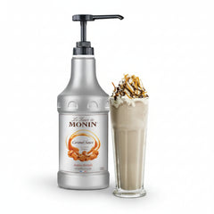 Monin Caramel Sauce Gourmet Dessert Topping 1.89L