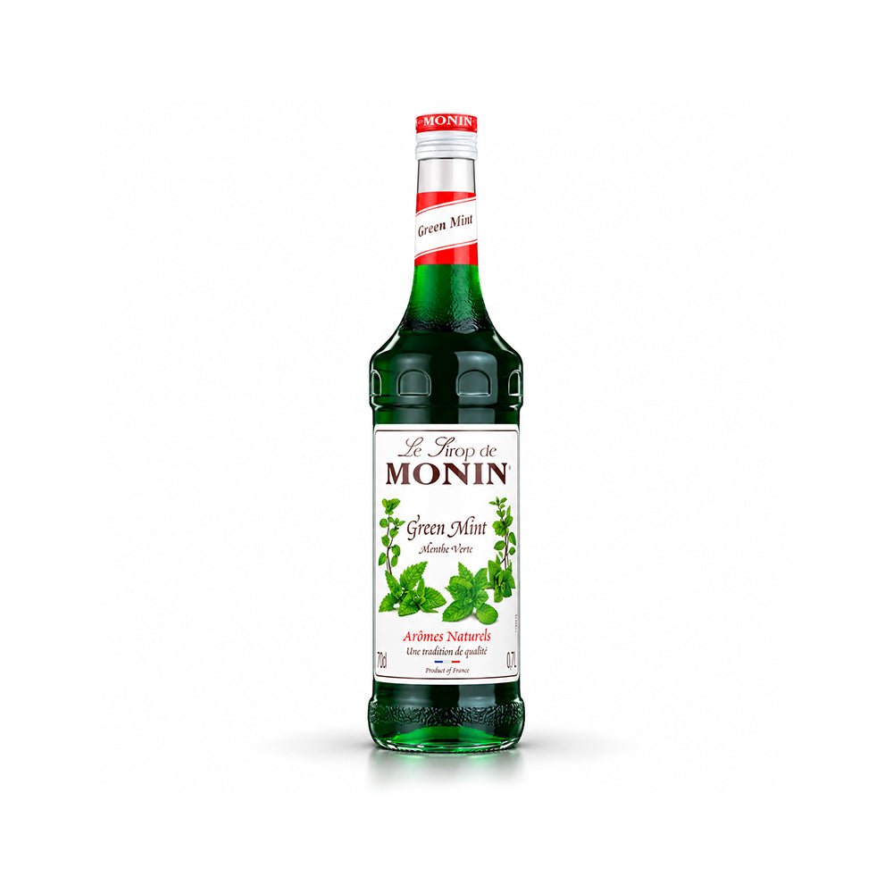 Monin Green Mint Syrup 700ml for Mojitos Iced Tea and Soda - SNH Packing