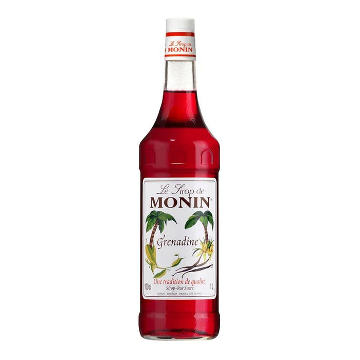 Monin Grenadine Syrup 1L Premium Fruit Flavour Beverage Syrup - SNH Packing