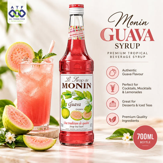Monin Guava Syrup 700ML Premium Tropical Beverage Syrup - SNH Packing