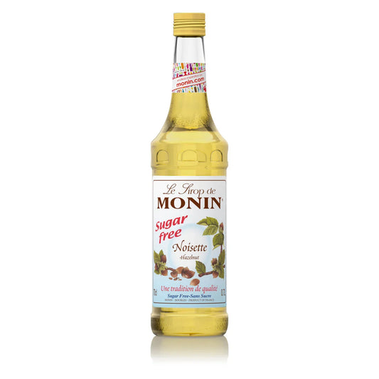 Monin Hazelnut Sugar Free Syrup Nutty Flavour 700ml