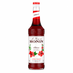 Monin Hibiscus Syrup 700ml for Cocktails and Iced Teas - SNH Packing
