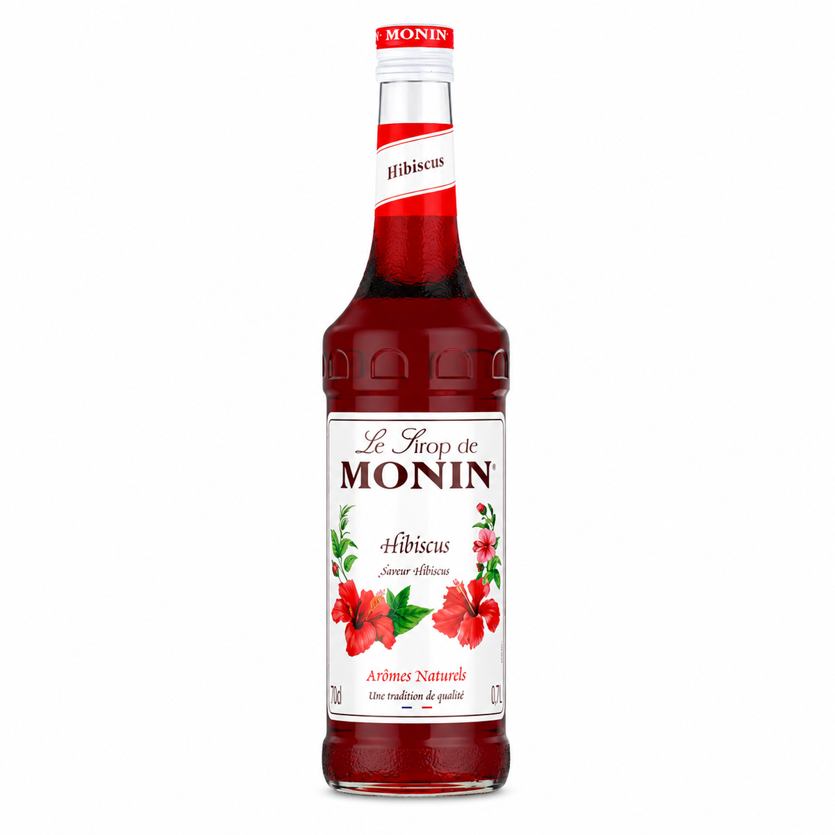 Monin Hibiscus Syrup Floral Red Fruit Flavour 700ml