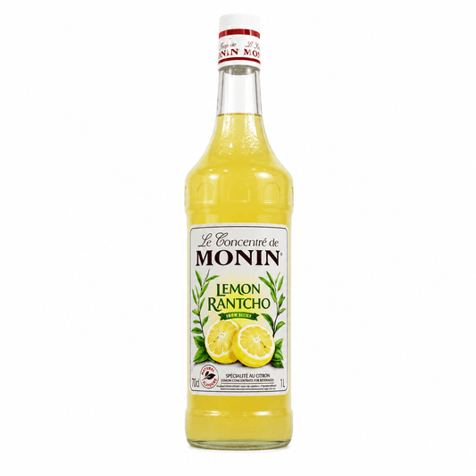 Monin Lemon Rantcho Syrup 1L Tangy Zesty Lemon Flavour - SNH Packing