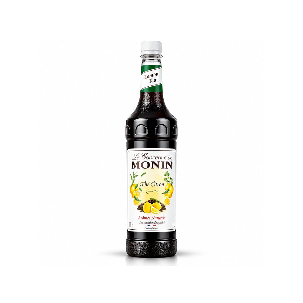 Monin Lemon Tea Syrup 1L for Iced Tea Mocktails and Sodas - SNH Packing