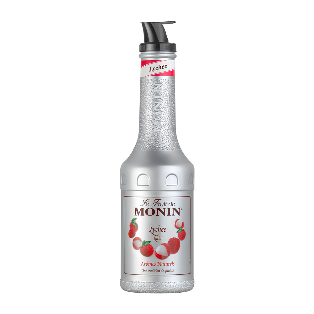 Monin Lychee Fruit Mix Puree 50.1 Percent Fruit 1L